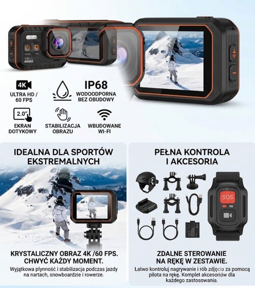 Kamera sportowa 4K